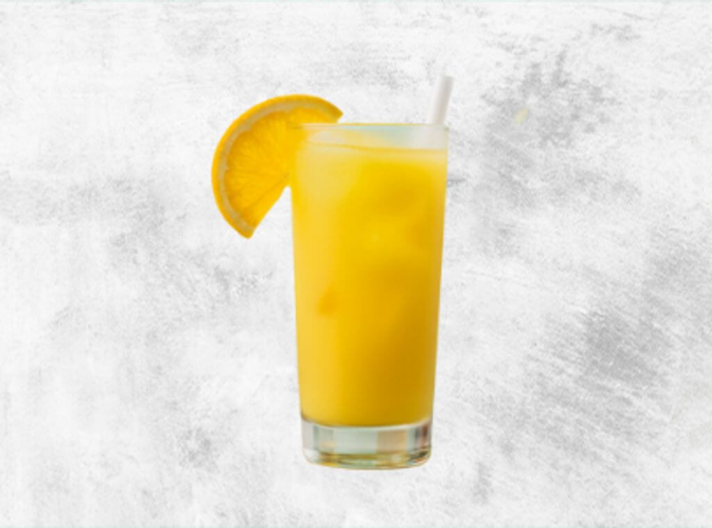 Orange & Peach Cocktail