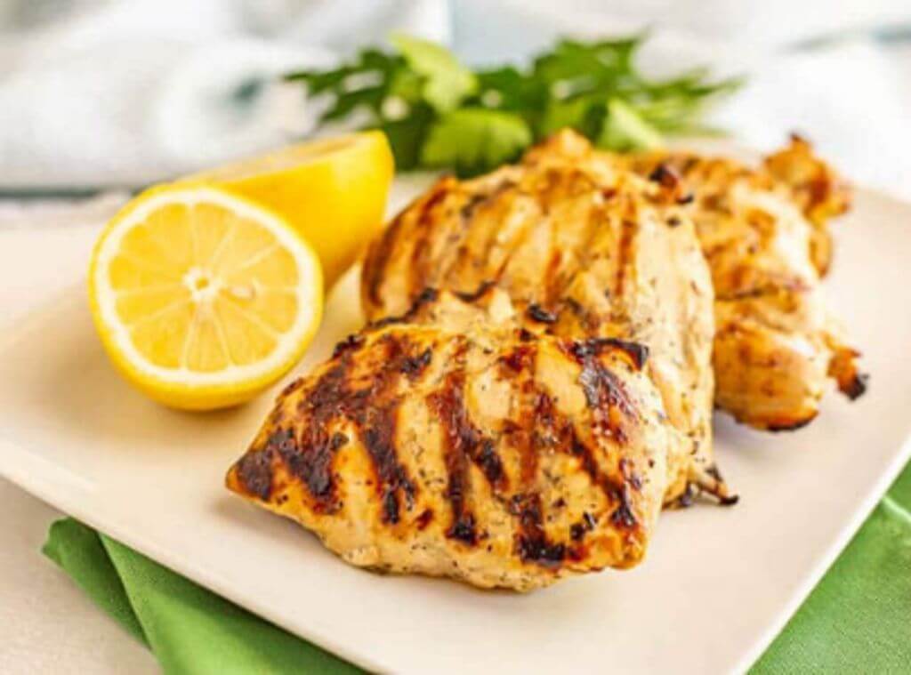 Chicken With Lemon Platter
