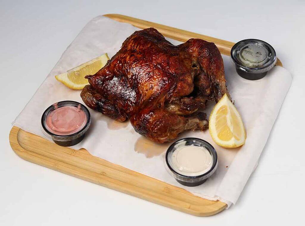 Whole Chargrilled Farooj Platter