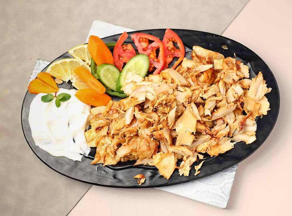 Family Chicken Shawarma Platter