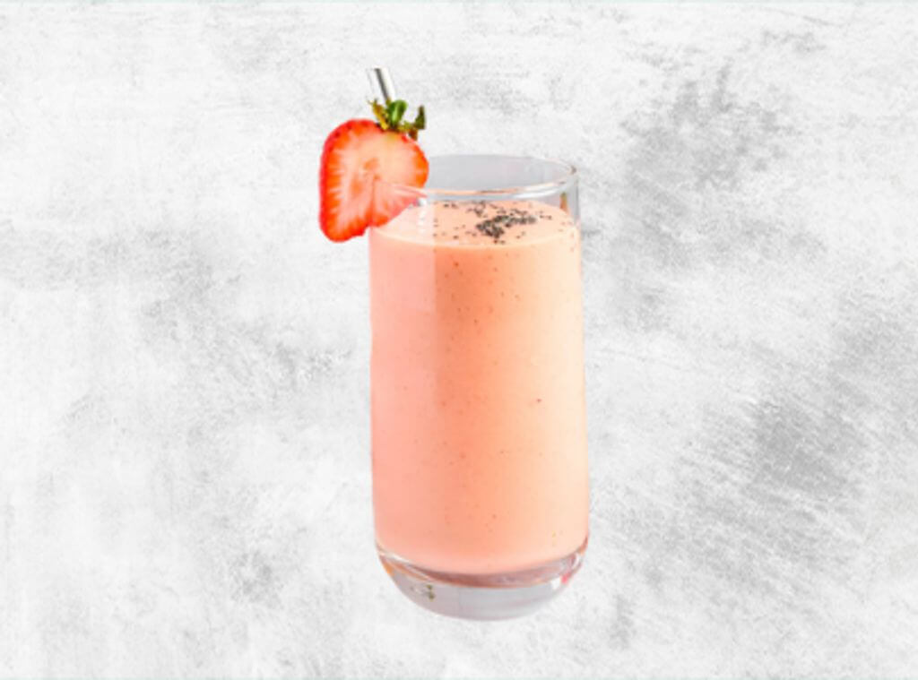 Orange & Strawberry Cocktail