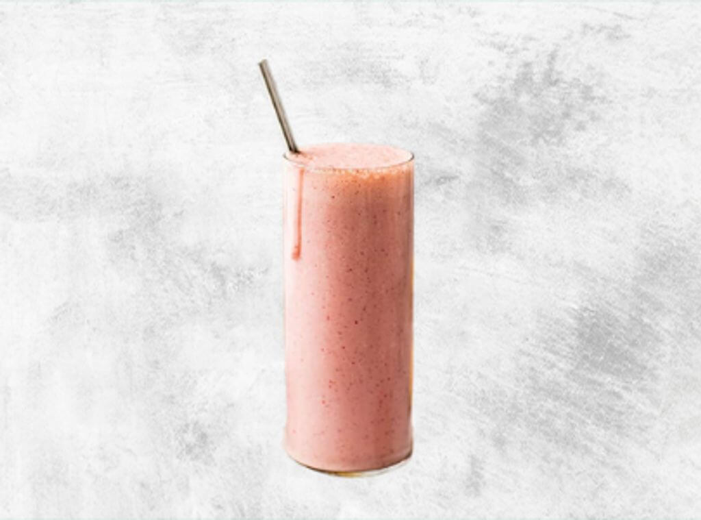 Fruit With Ice Cream Cocktail
