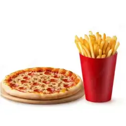 Mini Pizza + Fries