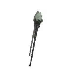 Crystal Wand Green Brock 27cm