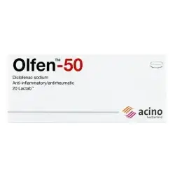 Olfen 50mg Acino 20 lactotab painkiller - switzerland