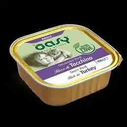 Oasy adult tasty pate rich in turkey 100g