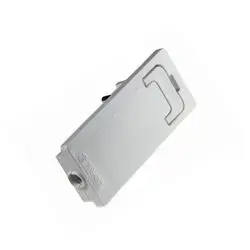 Earthed Flat Plug White