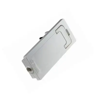 Earthed Flat Plug White