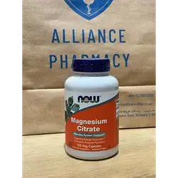 Now Magnesium Citrate 120 Veg Cap