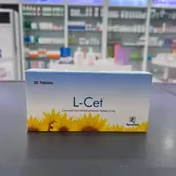 l-cet 5mg 20tablet