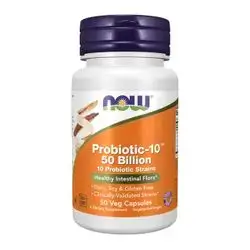 Probiotic-10 Strains 50 Billion 50 Veg Capsules