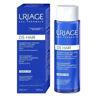 Uriage DS Hair Anti-Dandruff Treatment Shampoo - 200ml | يورياج شامبو علاجي للشعر ضد القشرة - 200 مل