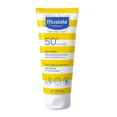 Very High Protection Sun Lotion SPF50+ for All Skin Types 100ml _ mustela