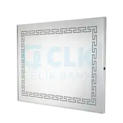 Rectangular Led Lighted 80X100Cm Anti-Fog Mirror