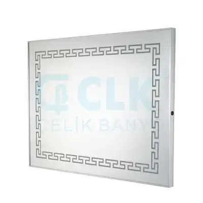 Rectangular Led Lighted 80X100Cm Anti-Fog Mirror