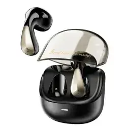 DUDAO U16Pro TWS Bluetooth-compatible Earphones Semi-In-Ear Wireless Sports Music Headset - Black