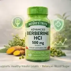 Advanced Berberine hcl 500 mg 60 capsule