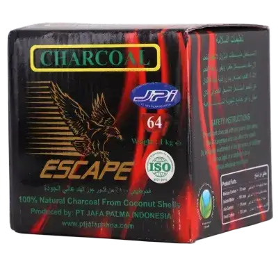 ESCAPE CHARCOAL 64 pcs