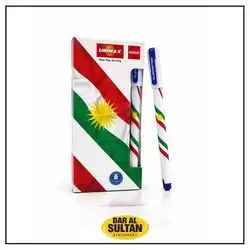 UNIMAX, KURDISH FLAG PEN ,1.0 mm,12 pcs