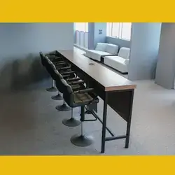 Long And High Table Inside