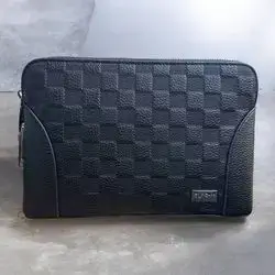 Smart finger print Bag Elegant /Black brand /material is PU leather