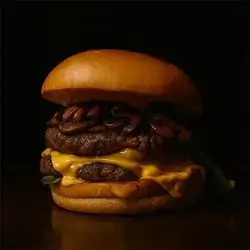 Beef Burger with Mushroom