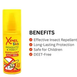 xpel kids mosquito & insect repellent ( anti insect )