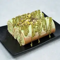 Pistachio Mini Roll Cake