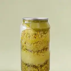 Jar cake pistachio