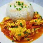 Egg And Tomato Rice Bowl