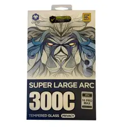LITO 300C Super Large Arc Privacy Tempered Glass Screen Protector (iPhone 16 Pro Max)