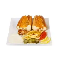 Chicken Shawarma With French Samoon