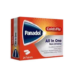 Panadol Cold & Flu All In One 24 tablets