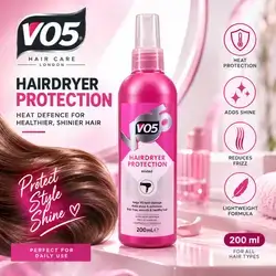 VO5 Hairdryer Protection Mist – 200 mL