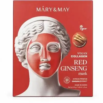 Mary & May Vegan Collagen Red Ginseng Mask