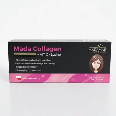 MADAMAR Mada Collagen + VIT C + Lysine (60 capsules)