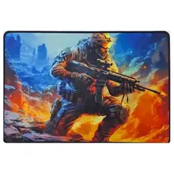 tiger mouse pad - sniper themed mouse pad (big)