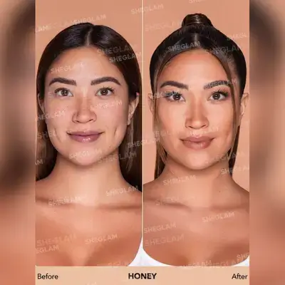 SHEGLAM Complexion Pro Long Lasting Breathable Matte Foundation-Honey