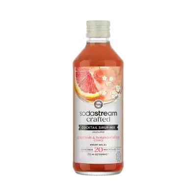 Crafted Cocktail drink mix Grapefruit & Holunderblüte (alkoholfrei) 330 ml