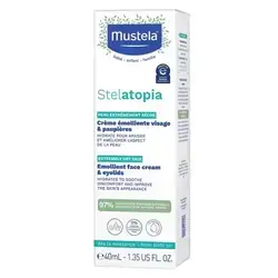 Stelatopia EMolient Face Cream & Eyelids 40ml MUSTELA