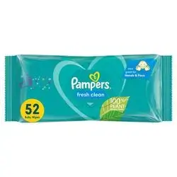 Pampers fresh clean wipes