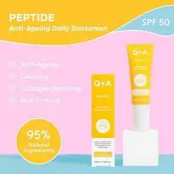 q+a peptide ANTI - AGING DAILY SUNSCREEN