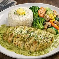Chicken Breast with Pesto Sauce