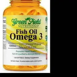 green field Nutritions - Fish Oil Omega 3 - 120 softgels