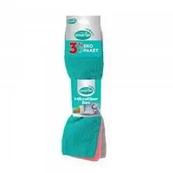 Smarter Microfiber Cleaning Cloth 3 Pieces