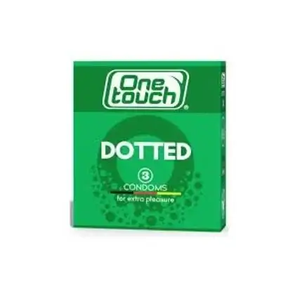 One Touch Dotted (3 Condoms)
