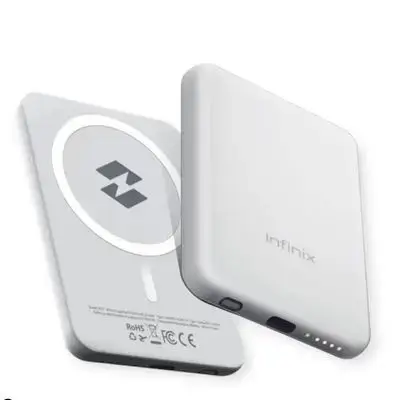 INFINIX 5000 mAh (magnetic) power bank/ Not supported iphone 17 and 16