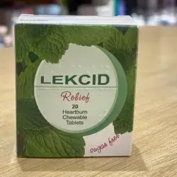 Lekcid Relief Chewable 20 Tablets