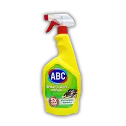 ABC Kitchen Grease Remover Spray 750ml Yellow