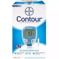 Contour blood glucose monitoring system